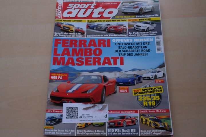 Deckblatt Sport Auto (04/2015)